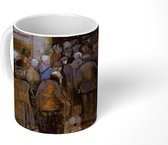 Mok - Koffiemok - De armen en het geld - Vincent van Gogh - Mokken - 350 ML - Beker - Koffiemokken - Theemok