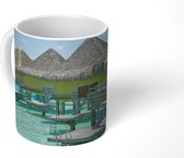 Mok - Waterbungalows op Bora Bora - 350 ML - Beker