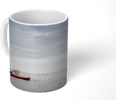 Mok - Noordzee - Vissersboot - Oranje - 350 ML - Beker