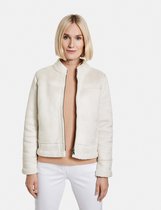 GERRY WEBER Dames Jas van teddy Ivory-46