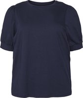 Vero Moda Curve VMMERRY 2/4 SLEEVE T-SHIRT - S CURVE Dames T-shirt - Maat XL-52/54