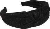 Jessidress® Elegante Dames Diademen met glitters Feestelijke Diadeem Haarband - Zwart
