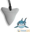 foto van Bijtketting Kauwketting Haai | Stoere Haaientand | Ivoorwit | Chewel ®