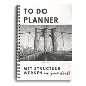 To Do Planner | New York | A5 | Papier | Overzichtelijke TO DO Weekplanner en dagplanner notitieboek