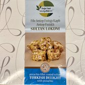 Turkish Delight -   Gecoat pistace Turks fruit Met Pistache - Lokum