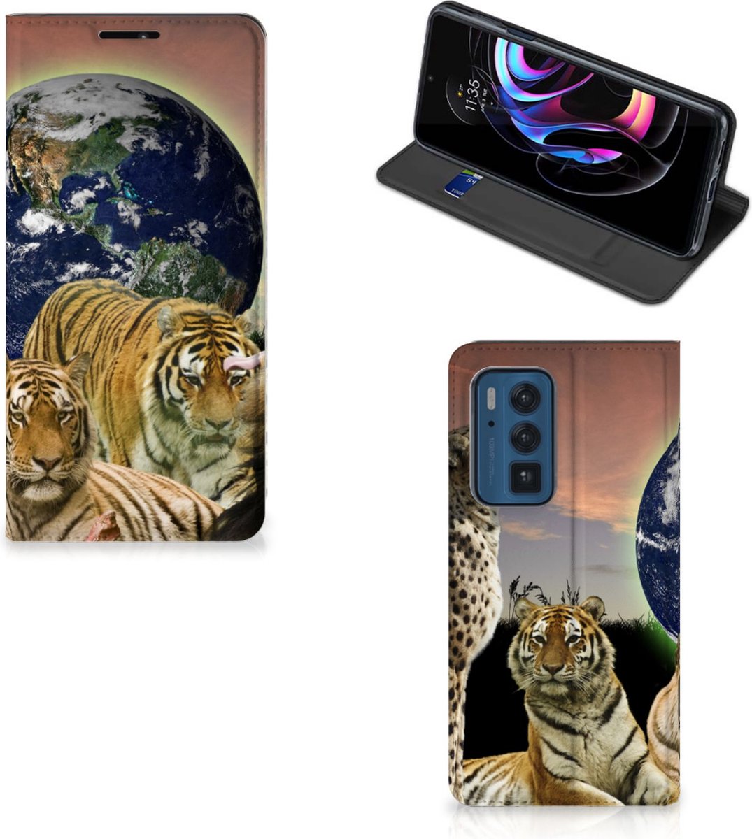 Motorola Edge 20 Pro Hoesje maken Roofdieren