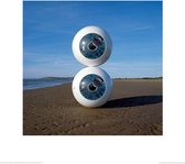 Pyramid Pink Floyd Pulse Eyeballs Kunstdruk 40x40cm Poster - 40x40cm