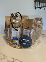 Starterspakket broodbakken Bakgezond.nl | broodmix | cadeaupakket | brood bakken