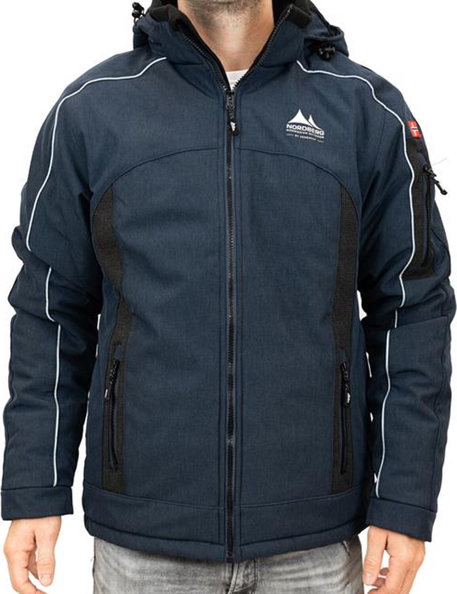 Nordberg heren winter sport jas Blauw