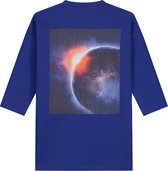 KMDB Dress oversized Planet Clematis Blue maat 116