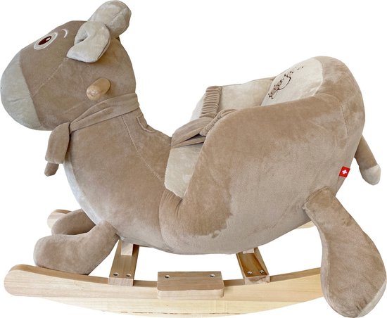 Steff - Cheval à bascule - Koe swissy - 1 à 4 ans - avec ceinture de  sécurité | bol.com