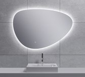 Bally Uovo Dimbare Condensvrije Spiegel Met LED Verlichting En Touch Schakelaar 90cm