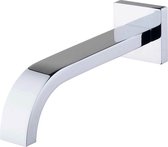Bally Inbouw Baduitloop Vierkant 30cm 1/2″ Chroom
