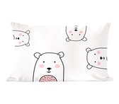 Sierkussen - Animaux Ours - Multicolore - 40 Cm X 60 Cm