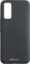 DrPhone SN4 - Siliconen hoesje - Cover - Geschikt voor de Samsung Galaxy S20 - Zwart