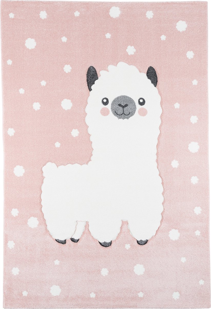 Pergamon Vloerkleed Kindertapijt Maui Kids Alpaca Roze