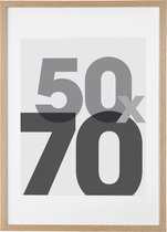 Posterlijst 50x70 - Fotolijst voor 50x70 of 40x50 - Fotokader hout
