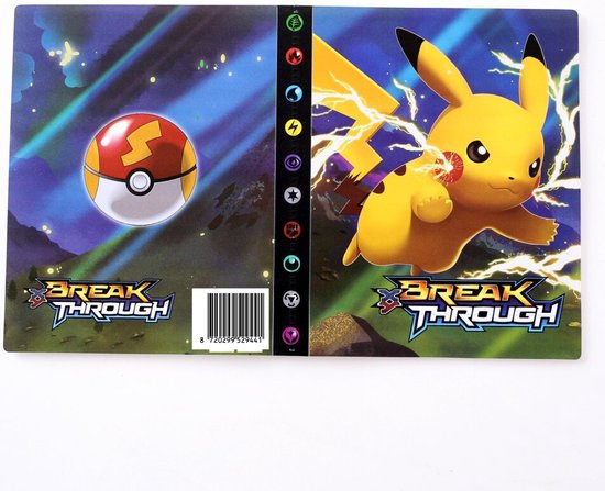 Thumbnail van een extra afbeelding van het spel 2x MONOO Verzamelmap - Pikachu & Charizard - Geschikt voor Pokémon Kaarten - A5 Formaat voor 240 kaarten
