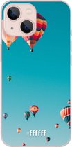 6F hoesje - geschikt voor iPhone 13 - Transparant TPU Case - Air Balloons #ffffff