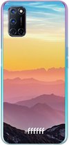 6F hoesje - geschikt voor OPPO A92 -  Transparant TPU Case - Golden Hour #ffffff