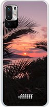 6F hoesje - geschikt voor Xiaomi Redmi Note 10 5G -  Transparant TPU Case - Pretty Sunset #ffffff