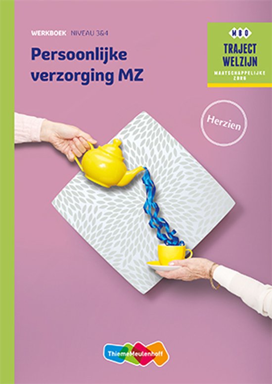 Persoonlijke verzorging MZ niveau 3/4 Werkboek - cover