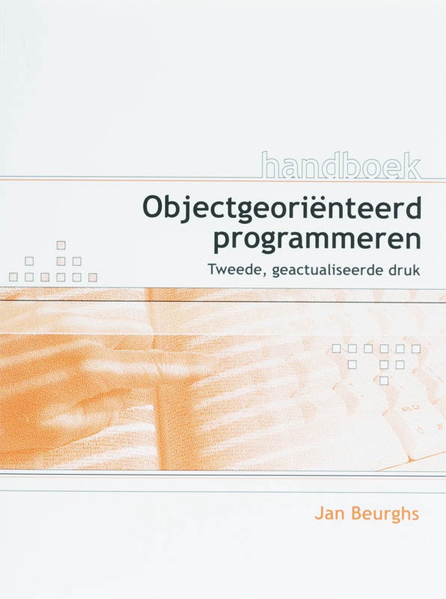 Omslag van Handboek objectgeorienteerd programmeren