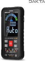 Dakta® Multimeter | Co2 Meter | Slimme meter | AC/DC spanning | Frequentie meter | LCD scherm | Digitale meter