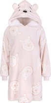 Warm crème sweatshirt / kamerjas met capuchon Winnie de Poeh MAAT XS-S