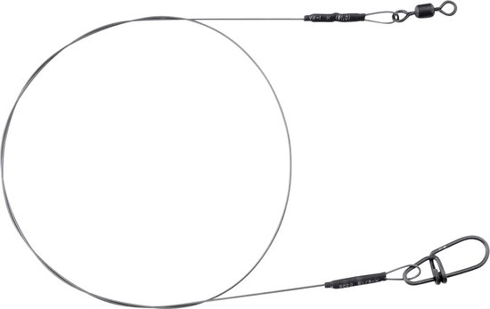 Spro MB Leader 1X1 Ti - 44lb - 40cm - Onderlijn - Mat Zwart van Spro — afbeelding 2