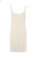 Dames Fond de robe dress moyen L/XL ( 88CM) beige