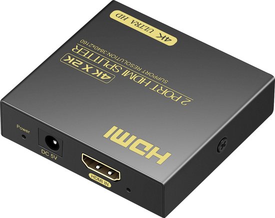 ANDTOBO [Aufgerüstet Digitaler Toslink Optischer Splitter 1 in 2 Audiokabel Adapter -[Aktiv
