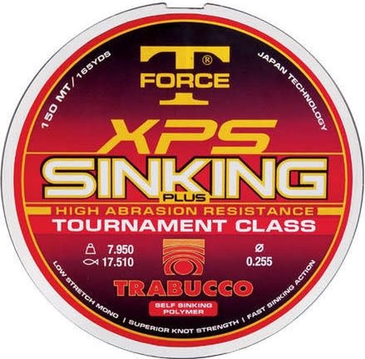 Trabucco T-Force XPS Sinking 150m - Maat : 0.25mm