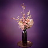 Flowers by F R I T S - Purple Dream - kunstboeket - najaar/winter - Real Touch® - exclusief vaas