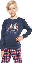 Cornette Katoenen Familie Pyama Jongens | Lange Mouw Lange Broek | Pyjama Jongens | Matching Gezin Pyjama | Kerst Pyjama | Gnomes 593/122 966/122 146/152