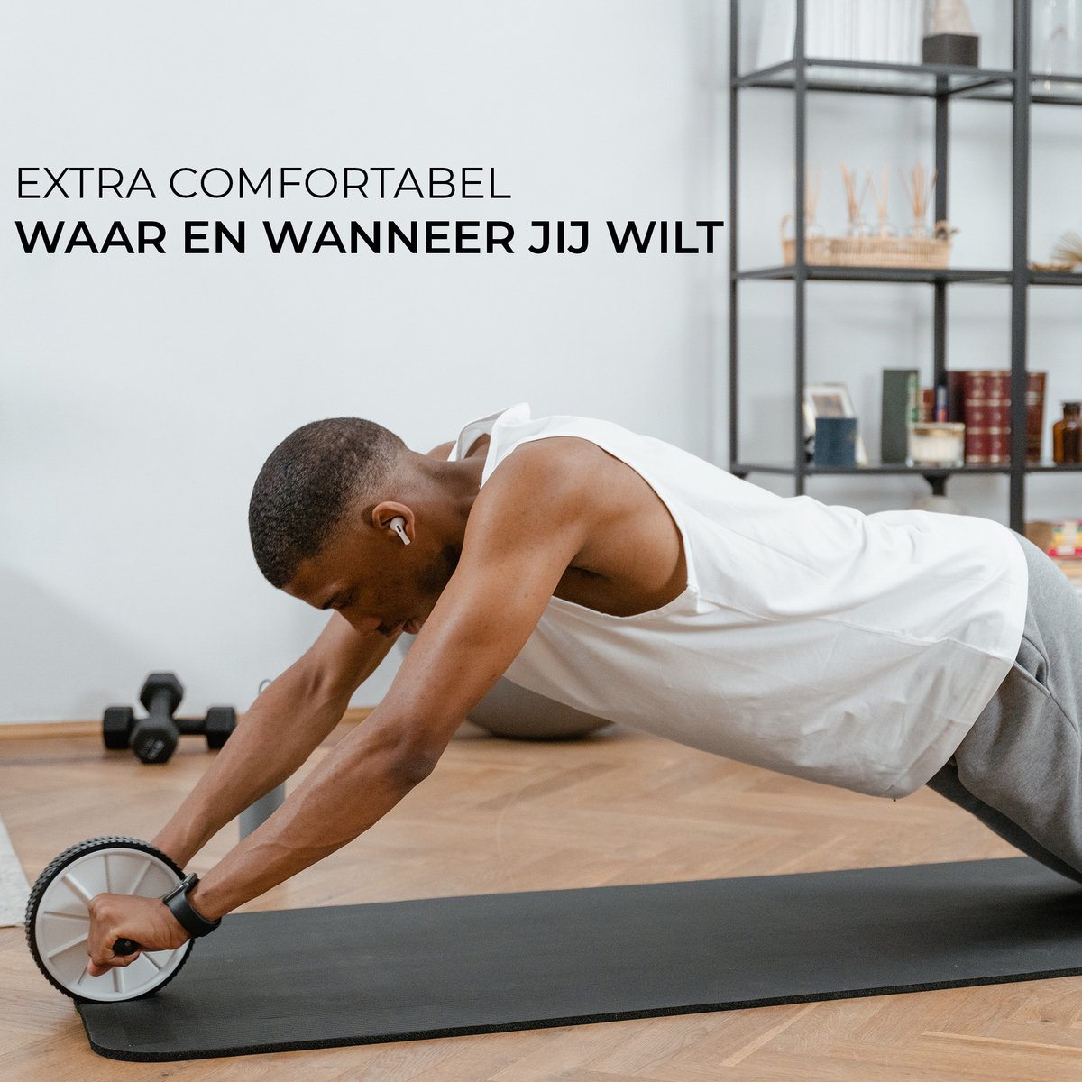 Fitnessmat - Extra Dik met Draagriem thumbnail 6