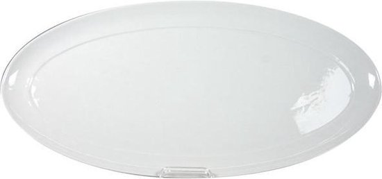 Soucoupe Resto blanche 40,8x20 cm ovale