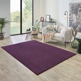 Carpet Studio Ohio Vloerkleed 160x230cm - Laagpolig Tapijt Woonkamer - Tapijt Slaapkamer - Kleed Paars