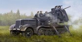 1:35 Trumpeter 09513 German 5cm FLAK 41auf Selbstfahrlafette(Sd.Kfz.7/2) Plastic Modelbouwpakket