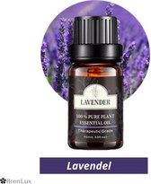 ✿Brenlux® Etherische olie Lavendel - Puur etherische olie - 10ml 100% zuiver olie - Kalmerende etherische olie - Etherische olie voor bad & huis - Aromatherapie - Zuinig in gebruik -Geurversp