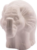 Vaessen Creative Piepschuim - olifant - 11cm