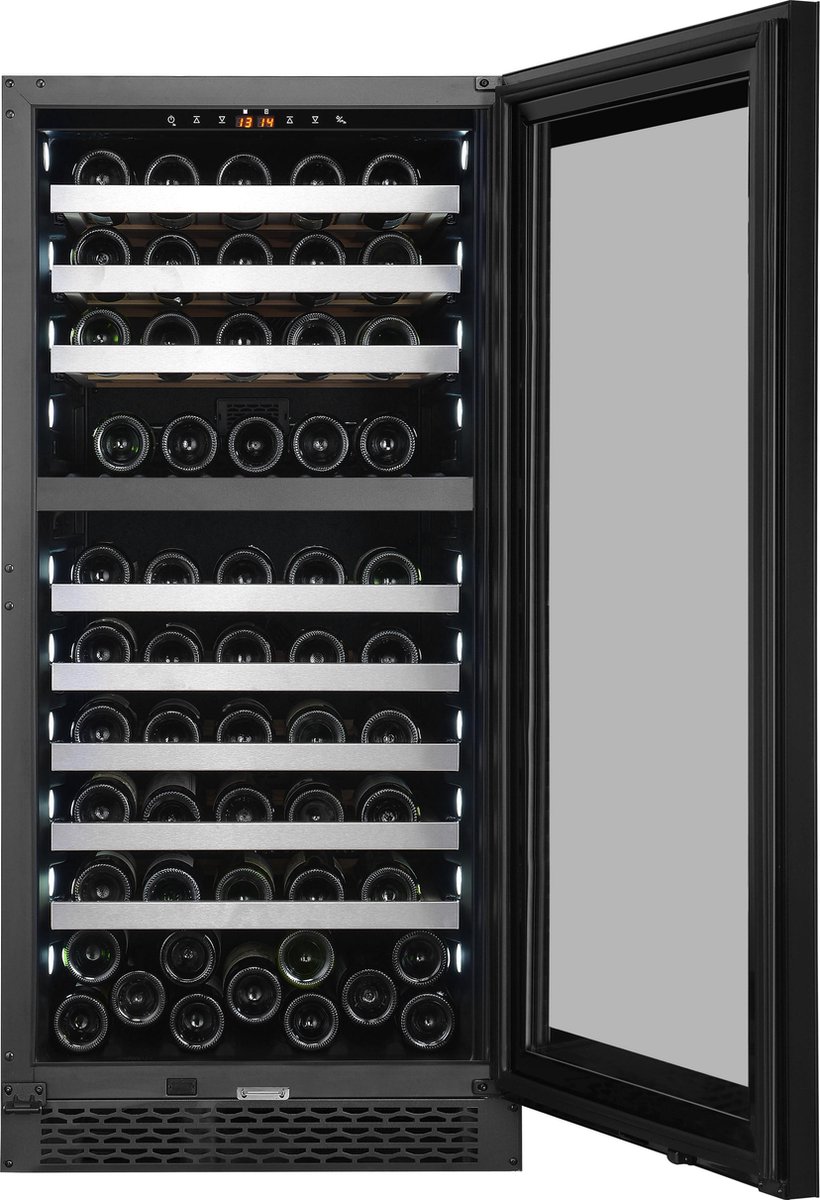 PeVino NG 120 Wijnklimaatkast 2 Zones voor 104 Flessen - afbeelding 3