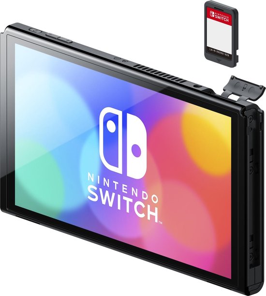 Nintendo Switch OLED - Blauw/Rood
