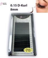 Guardian Beauty Prime Silk Lashes 8mm 0.15 D-krul | Wimpers Extensions | Eyelashes | Wimpers |  Wimperextensions