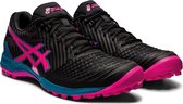 Asics Field Ultimate Sportschoenen - Maat 40.5 - Vrouwen - zwart/roze/blauw