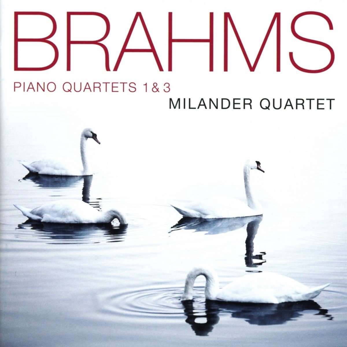 Milander Quartett - Brahms: Piano Quartets Nos. 1 & 3 (CD)