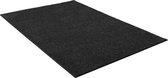 Carpet Studio Ohio Vloerkleed 115x170cm - Laagpolig Tapijt Woonkamer - Tapijt Slaapkamer - Kleed Donkergrijs