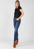 DEELUXE Gestreept T-shirt met textuurADELE Black