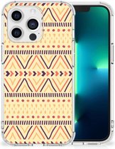 GSM Hoesje Apple iPhone 13 Pro GSM Hoesje met doorzichtige rand Aztec Yellow
