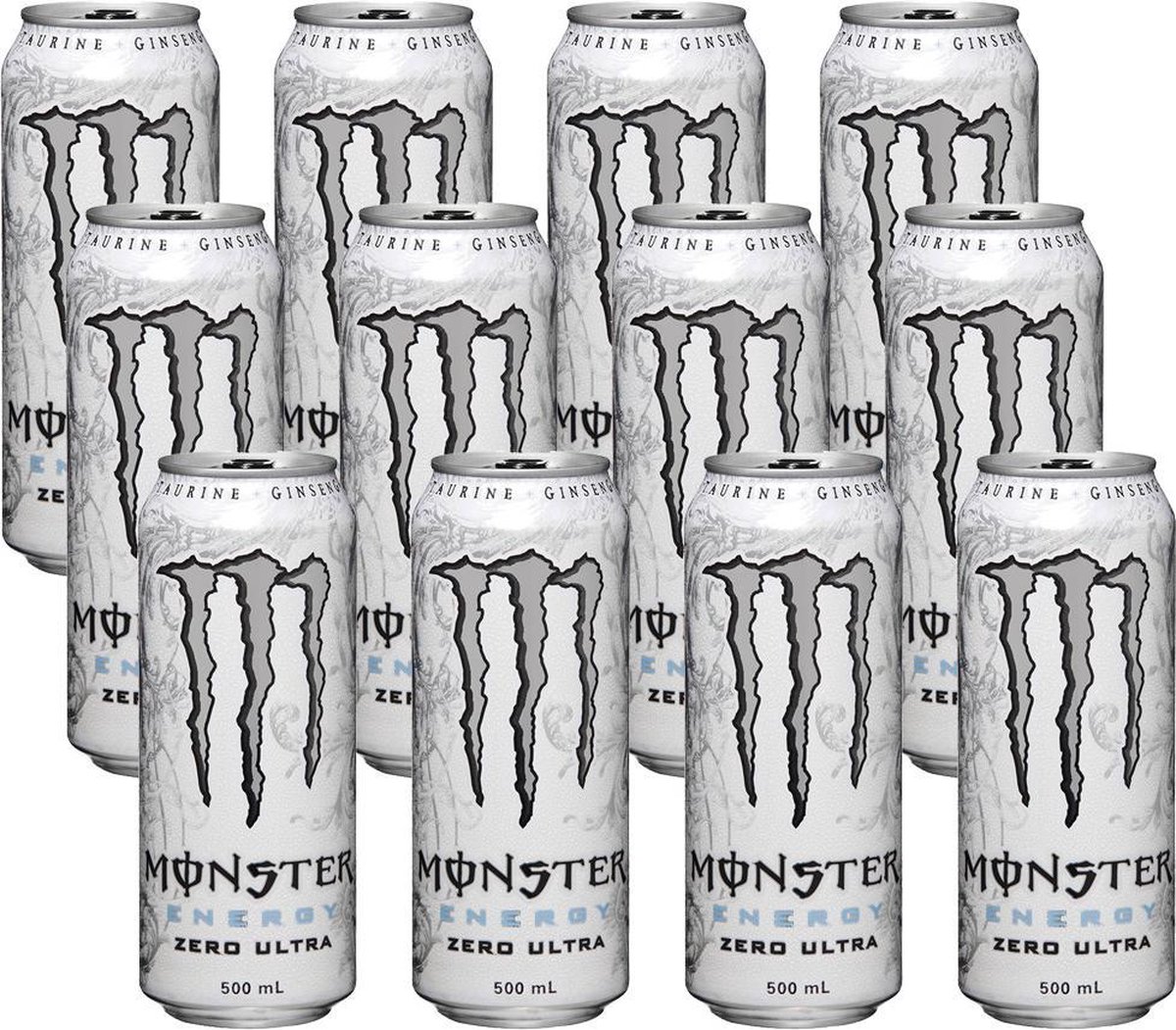 Monster Energy Ultra White - 12 x 500ml - Monster Energy